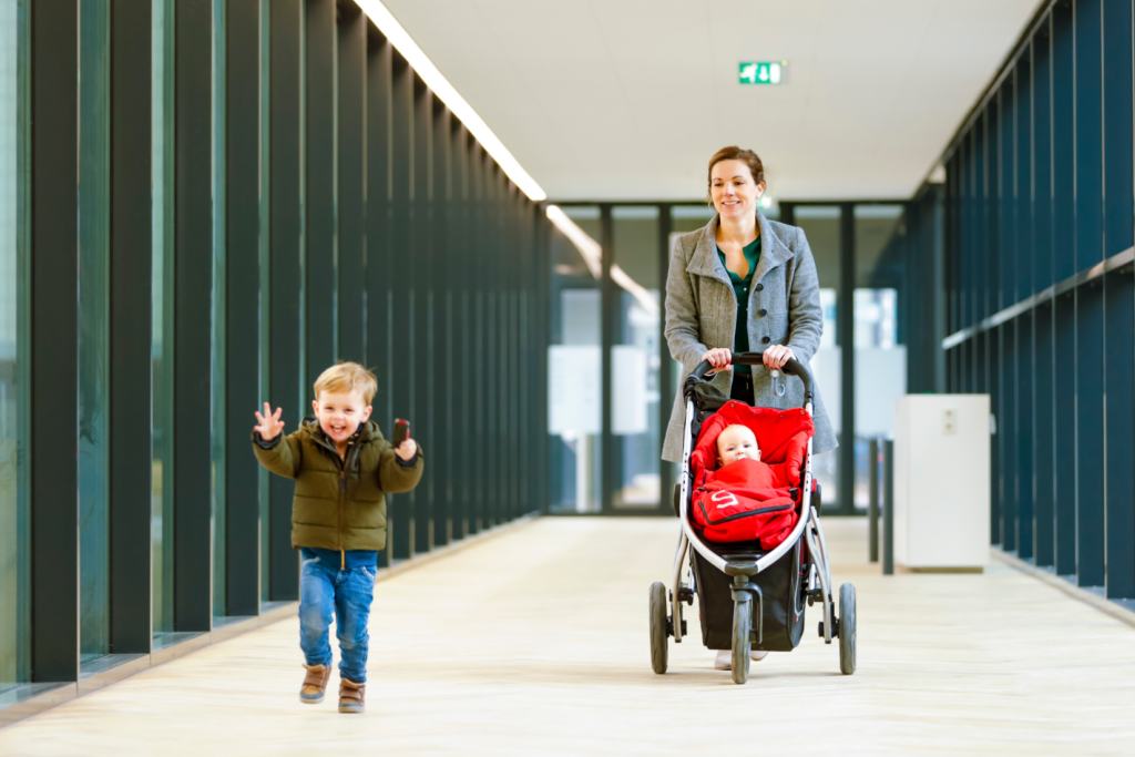 Amalia kinderziekenhuis patient bij ingang 1